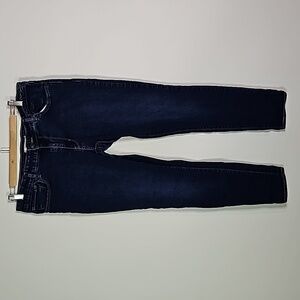 LEVIS 711 dark wash skinny jeans
